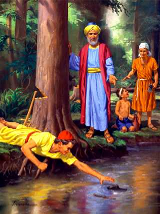 o machado que flutuou contexto bíblico