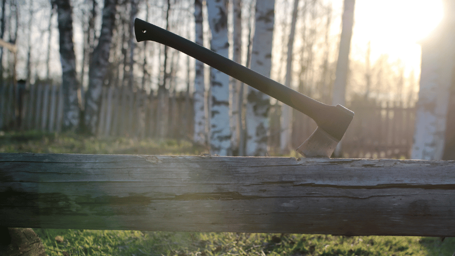 o machado que flutuou história