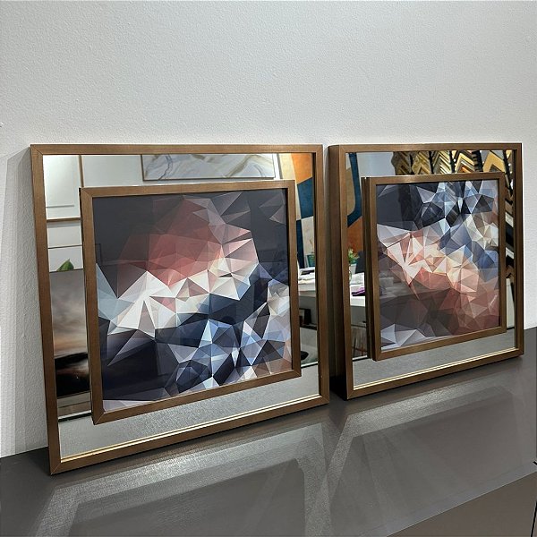 espelho adnet dourado