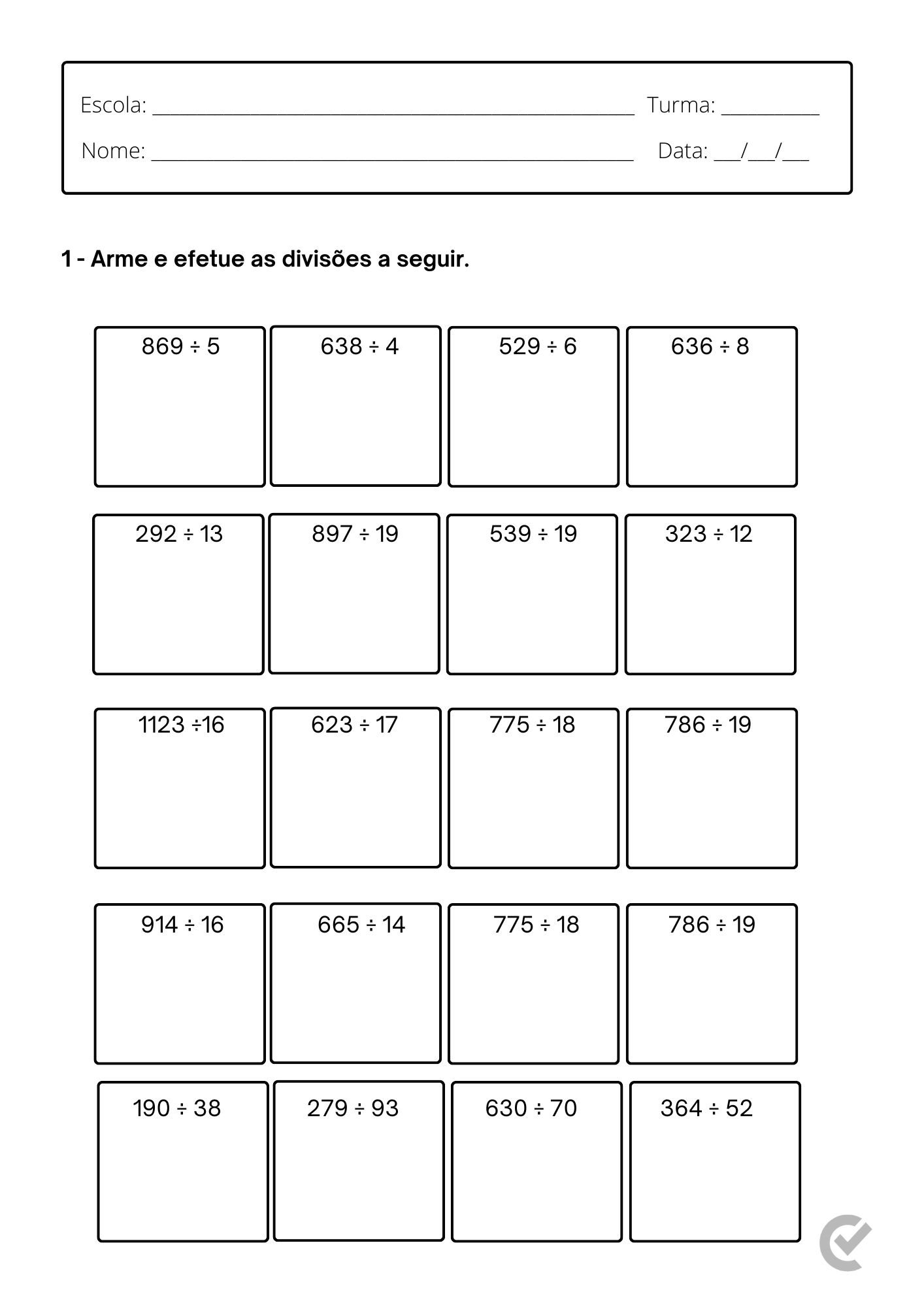 exercicios de matematica 5 ano com frações