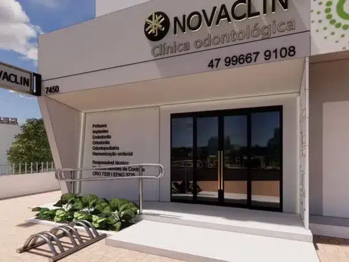 fachada consultório odontológico pequena