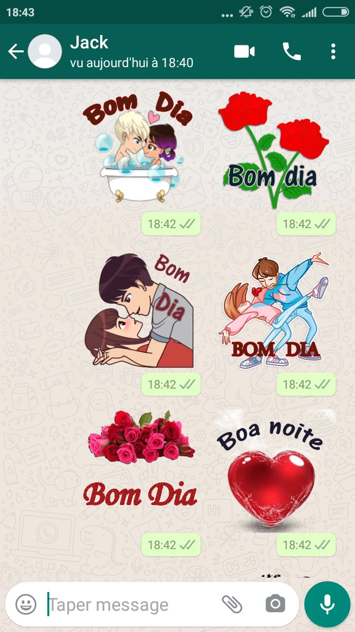criar figurinhas bom dia whatsapp