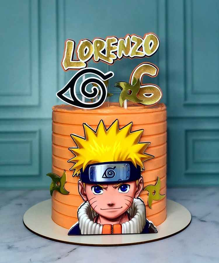 bolo naruto simples