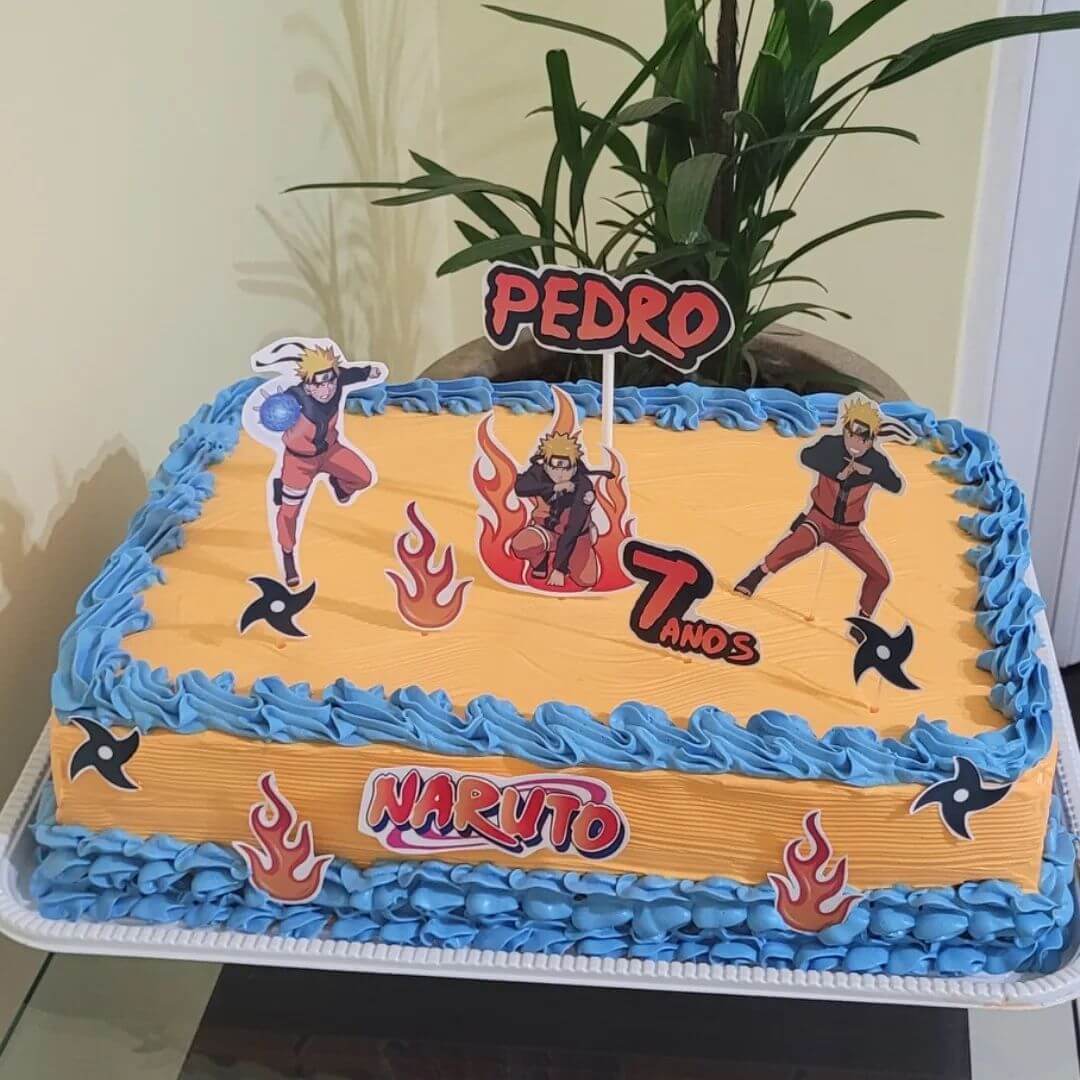 bolo naruto simples