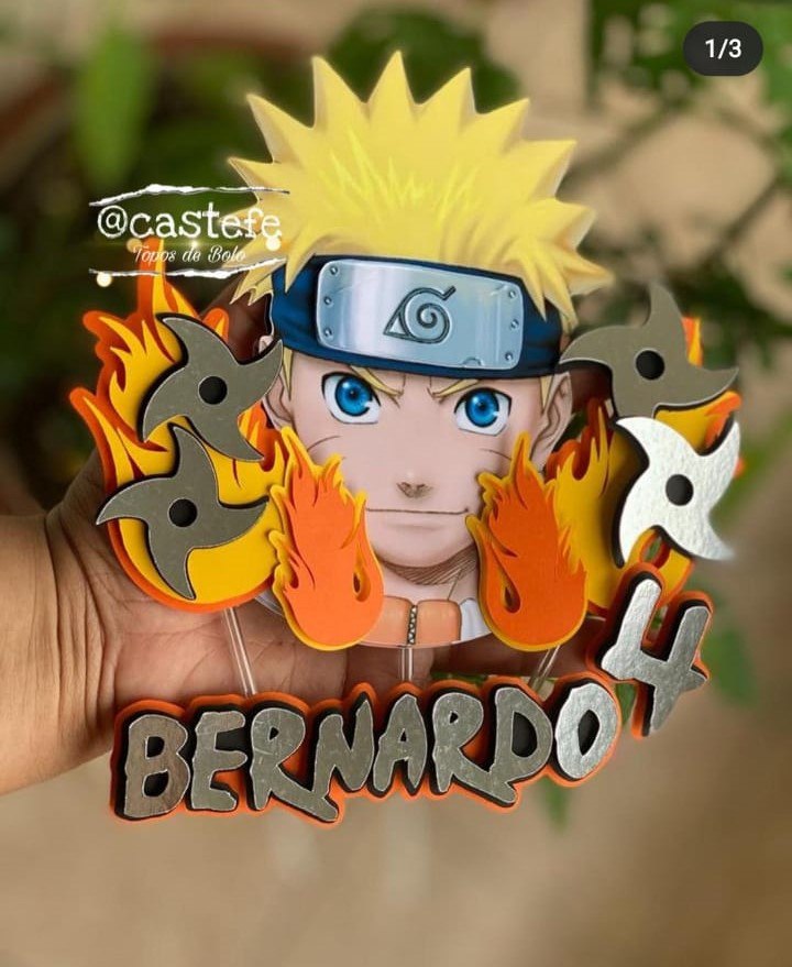 bolo naruto feminino