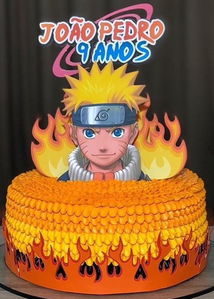 bolo naruto simples