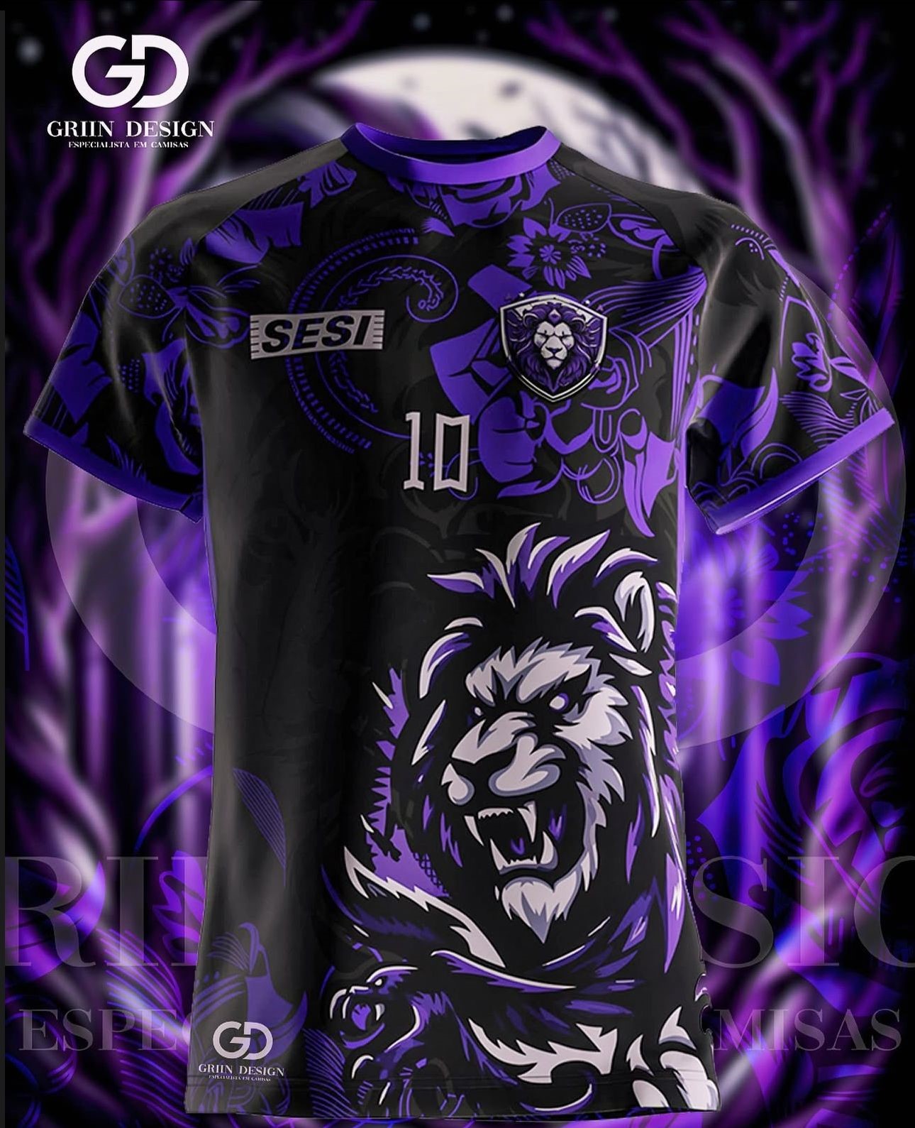 design moderno camisa interclasse