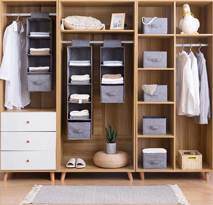 como montar um closet aberto aramado