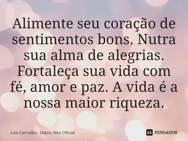mensagens de sentimento