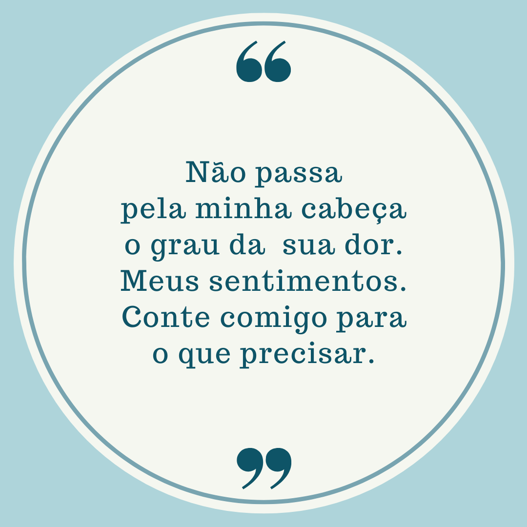 mensagens de sentimento