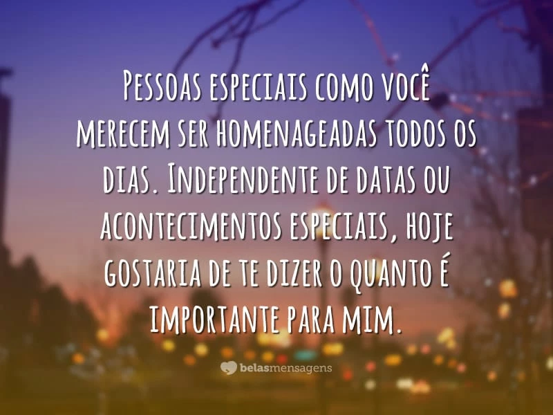 como fazer uma homenagem