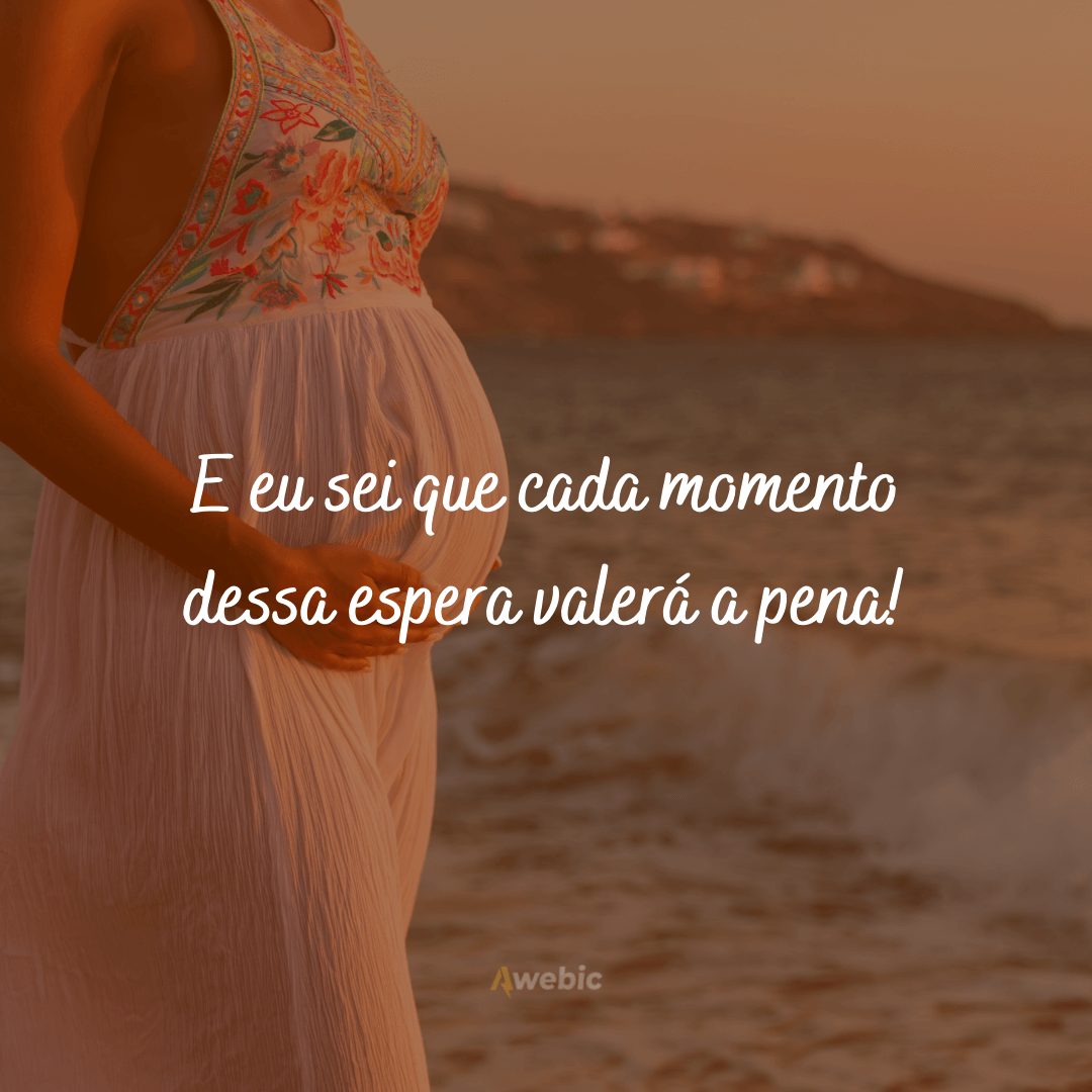 frases emocionantes gravidez