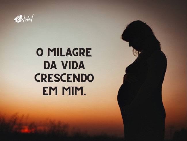 frases curtas para gestante