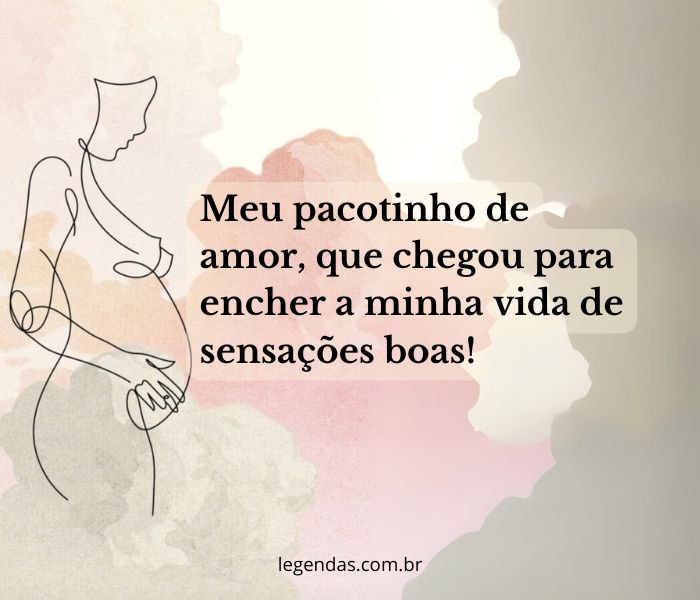 textos para fotos de gravidez