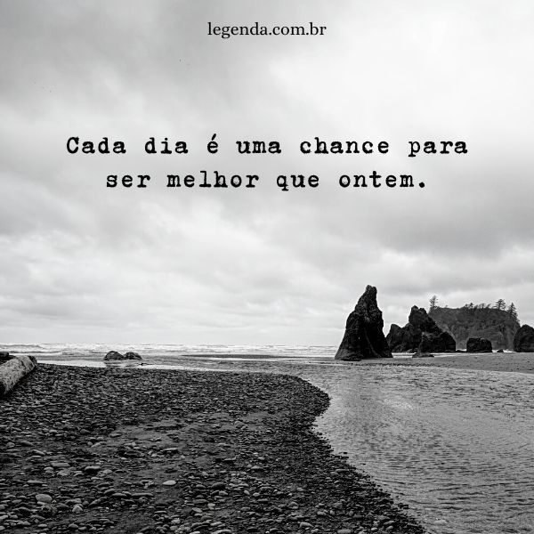 legenda para foto sozinho homem