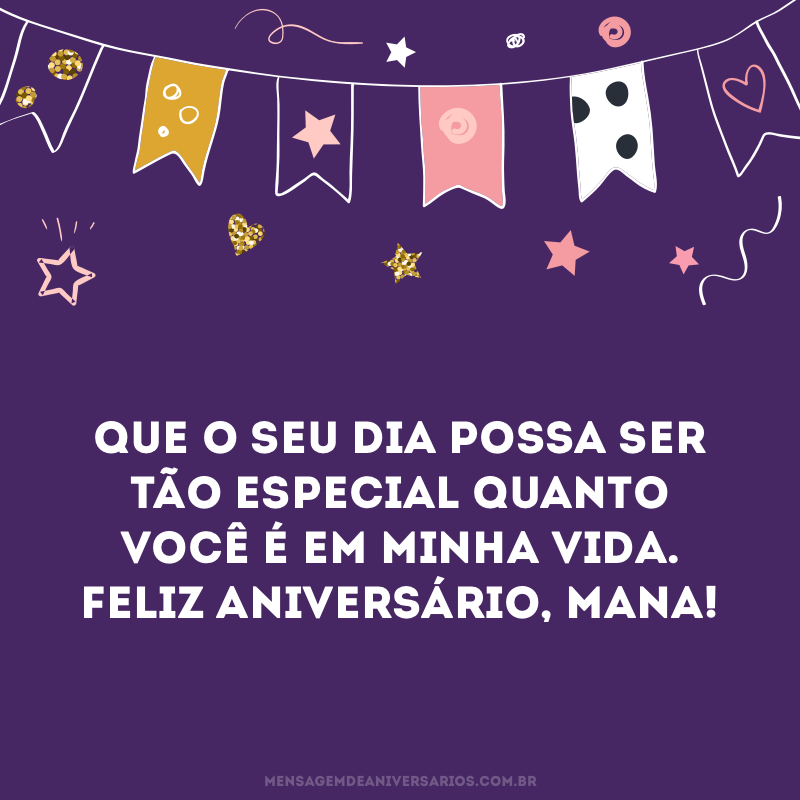 mensagens de aniversário para irmã querida
