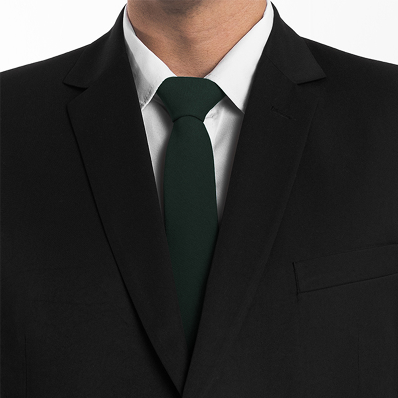 Gravata verde casual