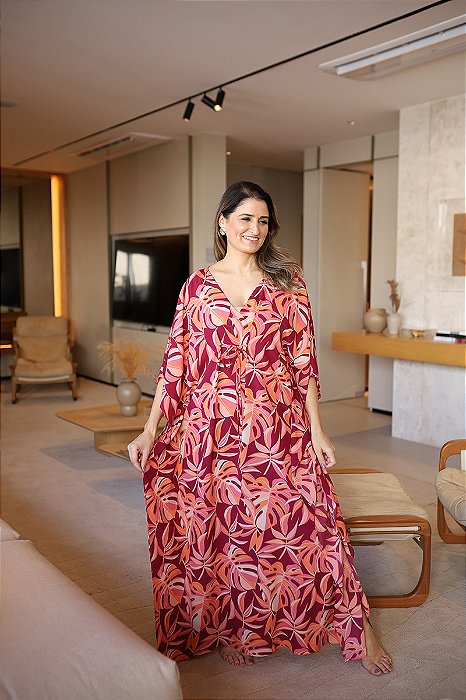 inspirações de looks com kaftan longo para festas