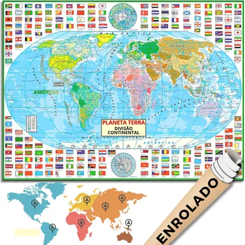mapa dos 193 paises da onu