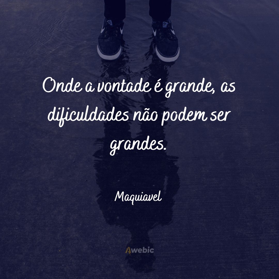 frases de maquiavel sobre poder