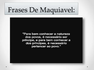 maquiavel raposa e leão significado