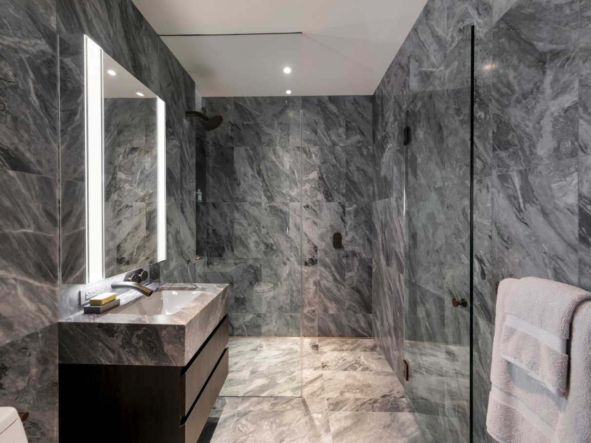 ideias de decoração banheiro mármore carrara