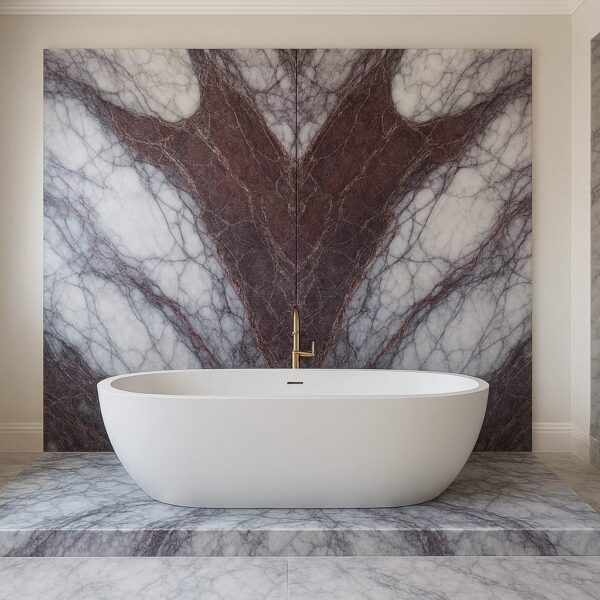 mármore carrara vs porcelanato para banheiro