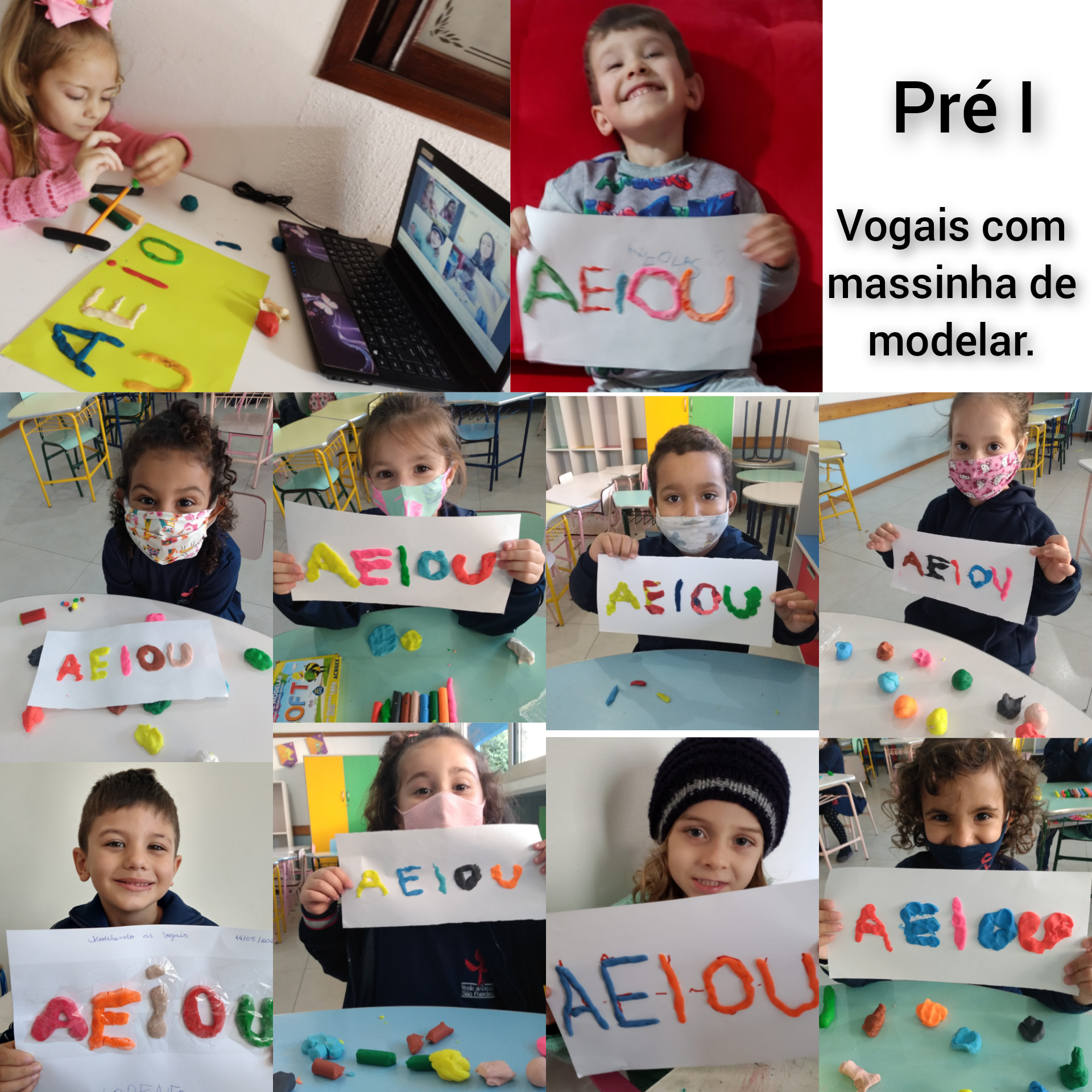 massinha de modelar e desenvolvimento infantil