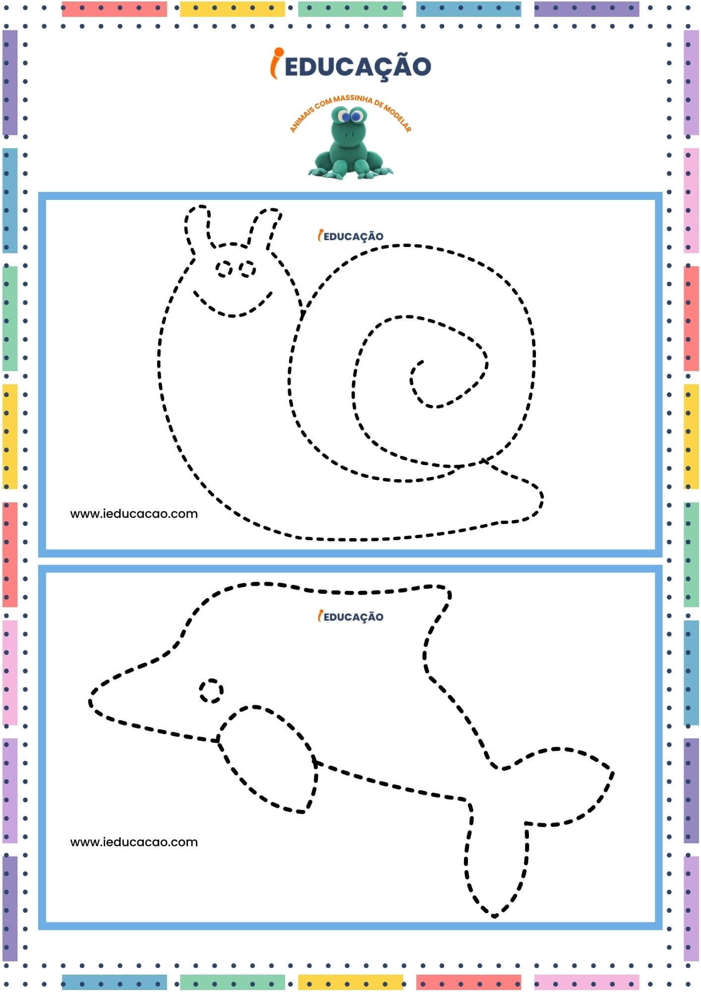 massinha de modelar para alfabetização