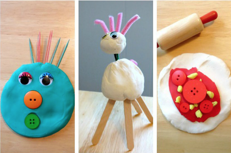 massinha de modelar e criatividade