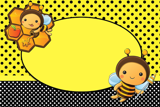 decoração abelhinha para imprimir grátis