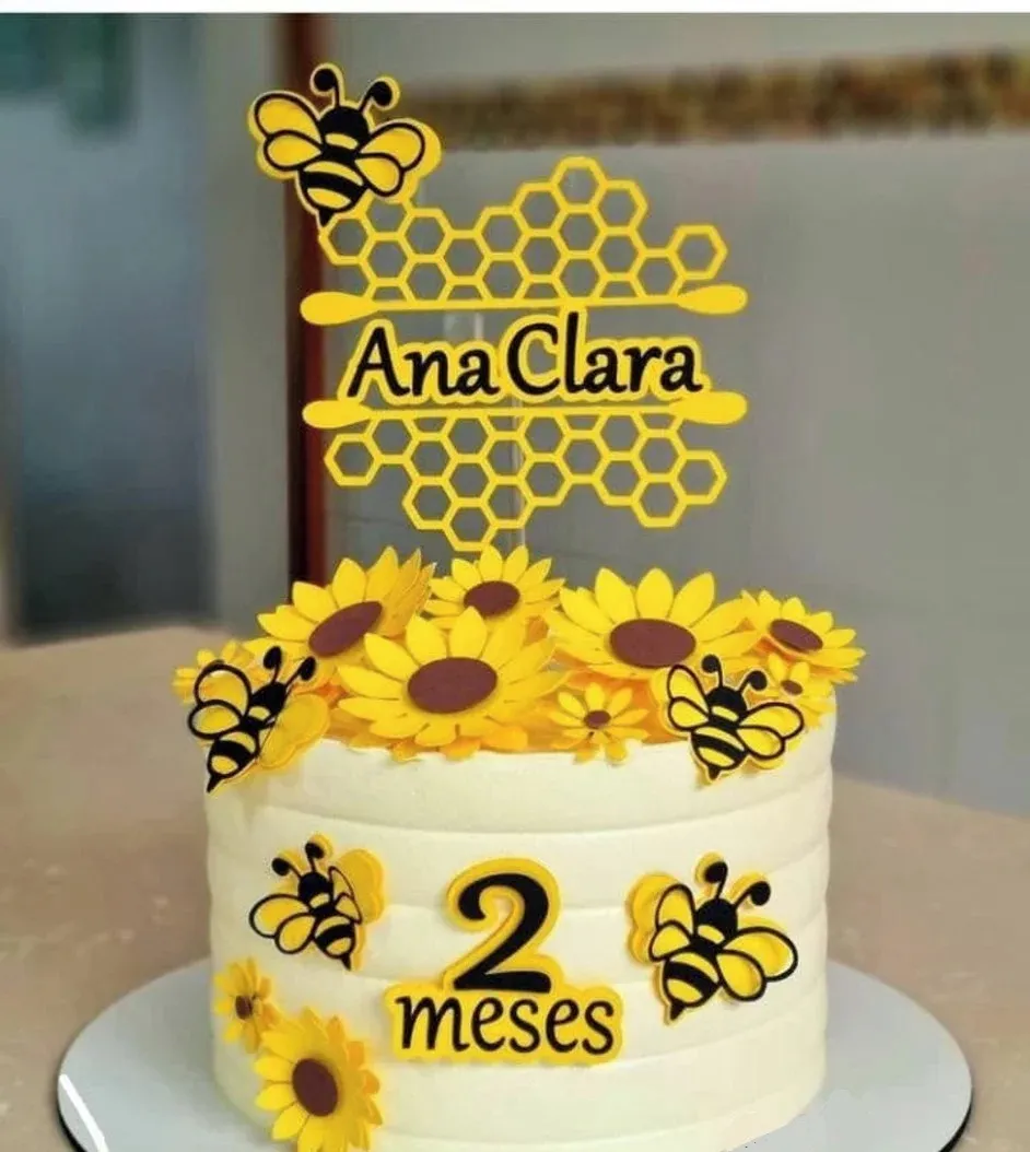 convite abelhinha para imprimir e editar