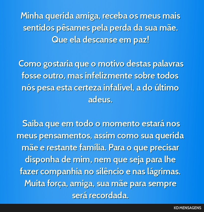 estou aqui para você amiga