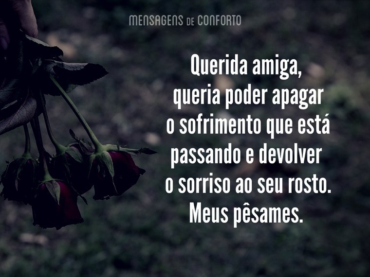 como consolar uma amiga