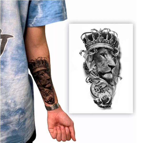 tatuagem masculina realista