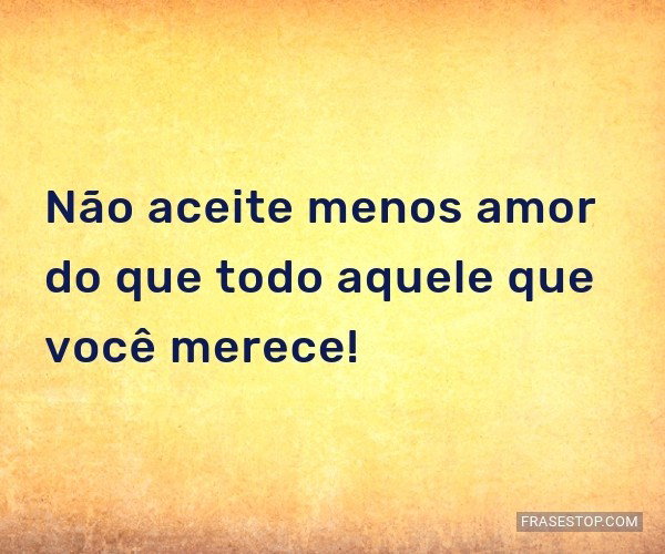 respeito próprio