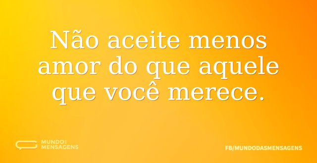 reconhecer seu valor