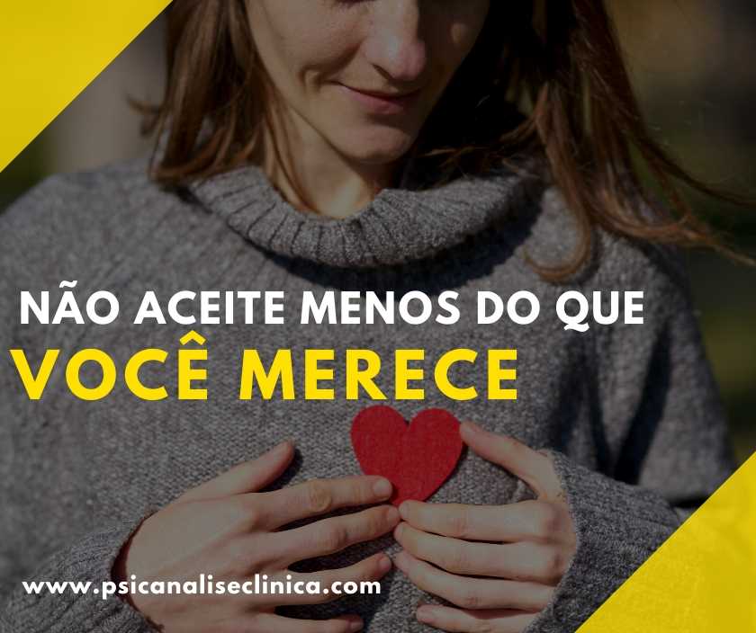 não se contentar com pouco