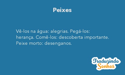 sonhar comendo peixe frito significado