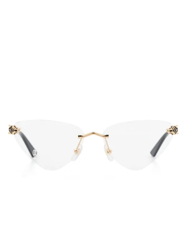 Óculos cat eye geométricos