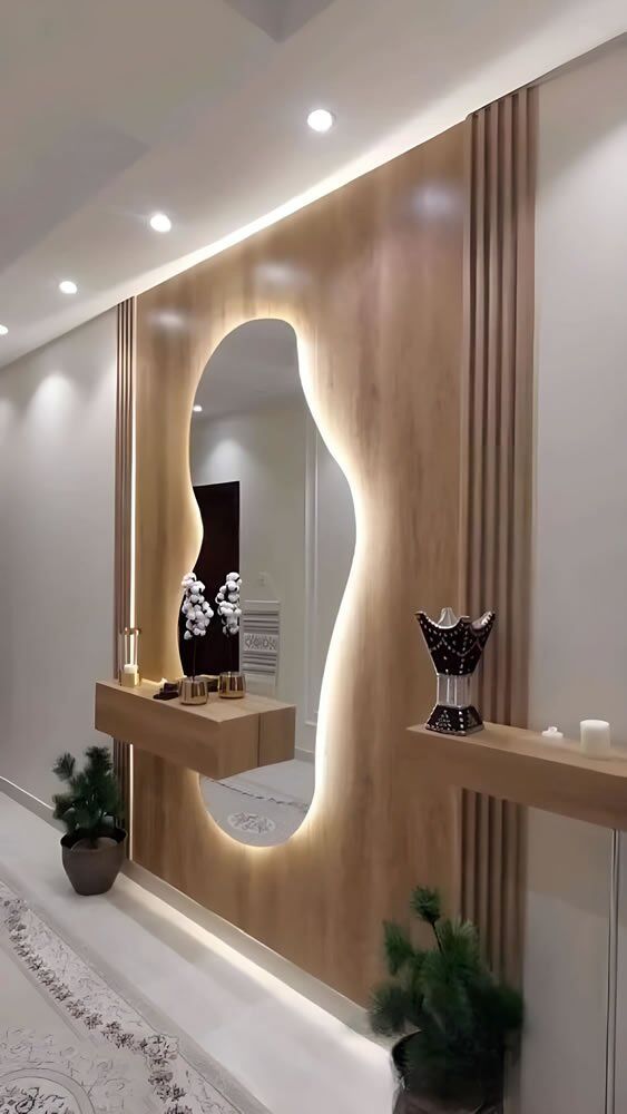 preço médio de painel de tv com espelho