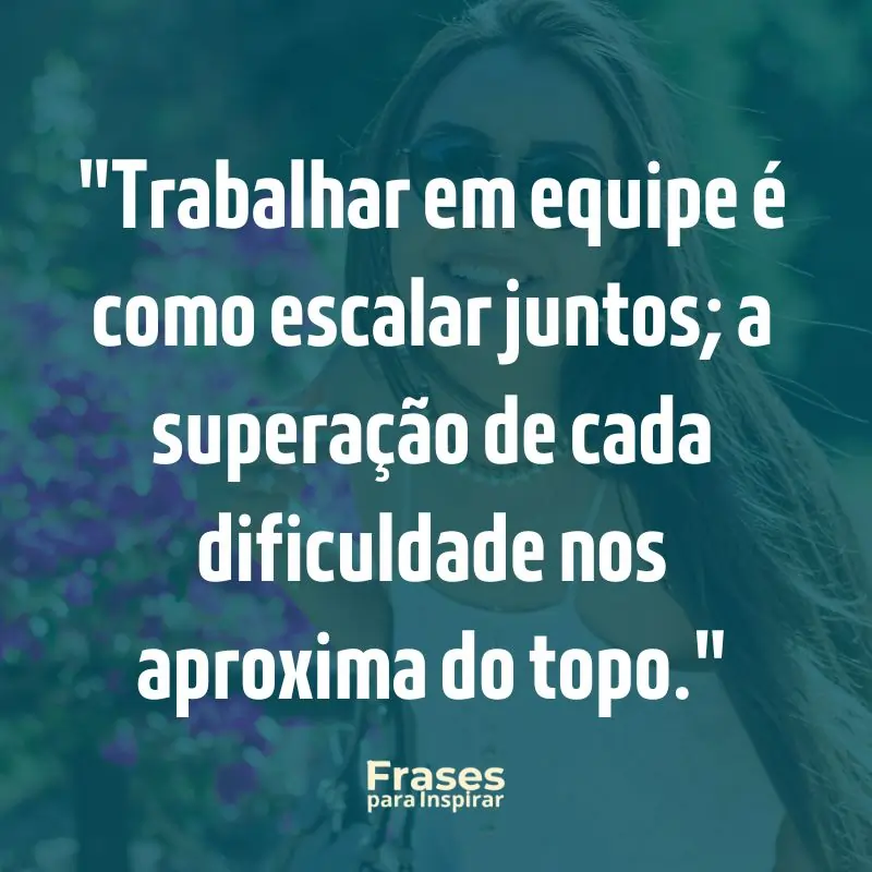 mensagens de força para equipe