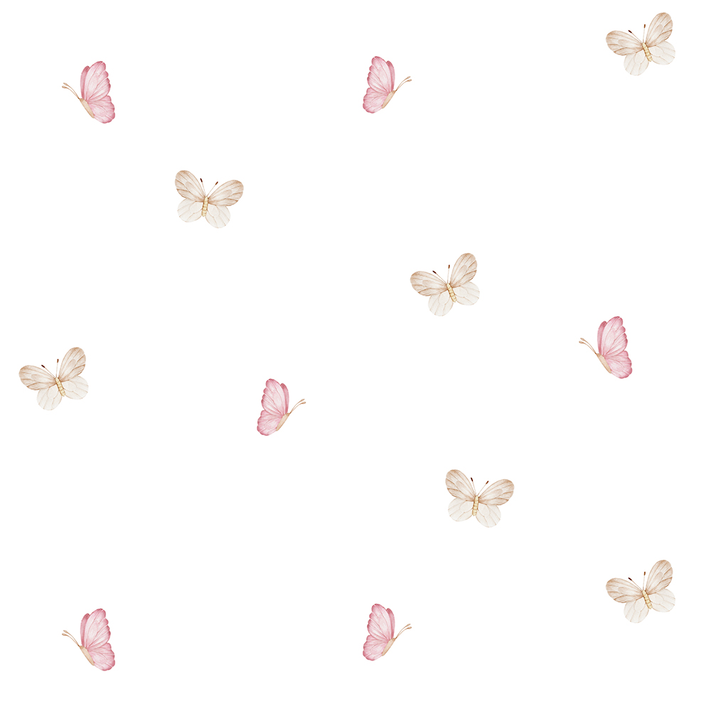 papel de parede borboleta aquarela