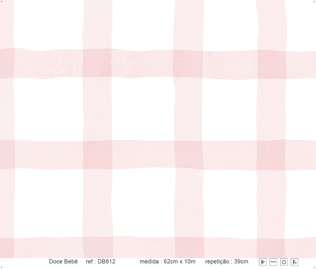 papel de parede quadriculado rosa para escritório