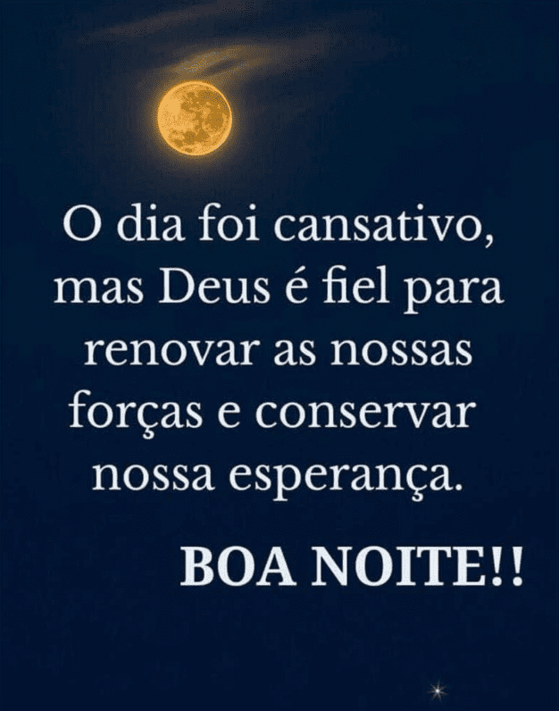 mensagens de boa noite diferentes