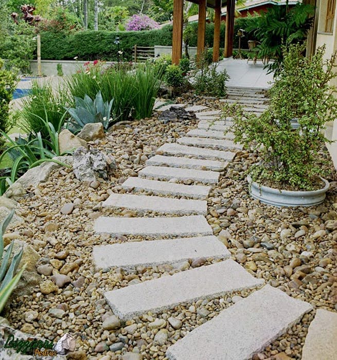 calculo de pedra para jardim