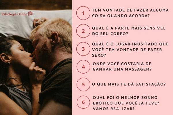 o que perguntar para a namorada