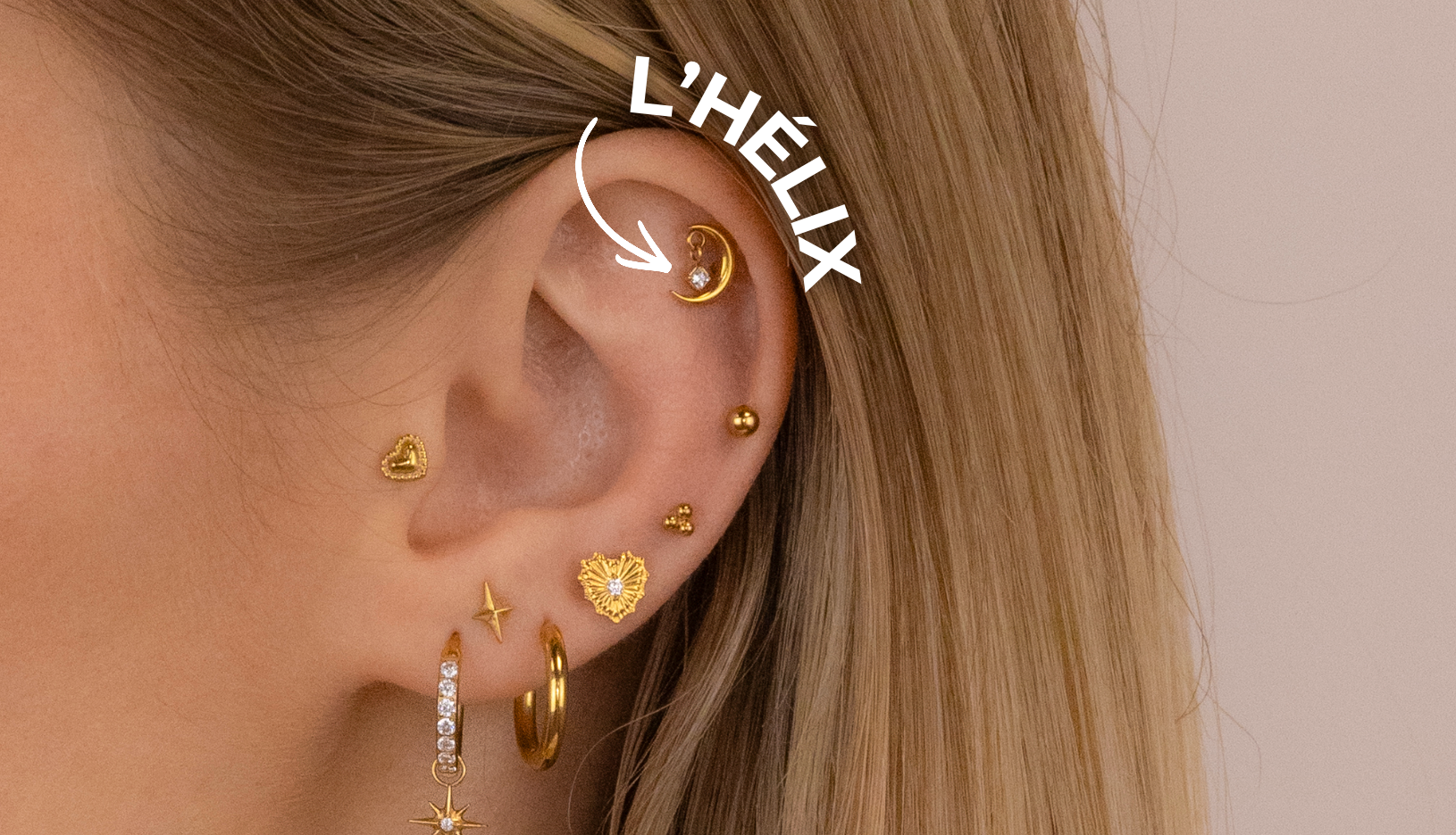 mid helix piercing