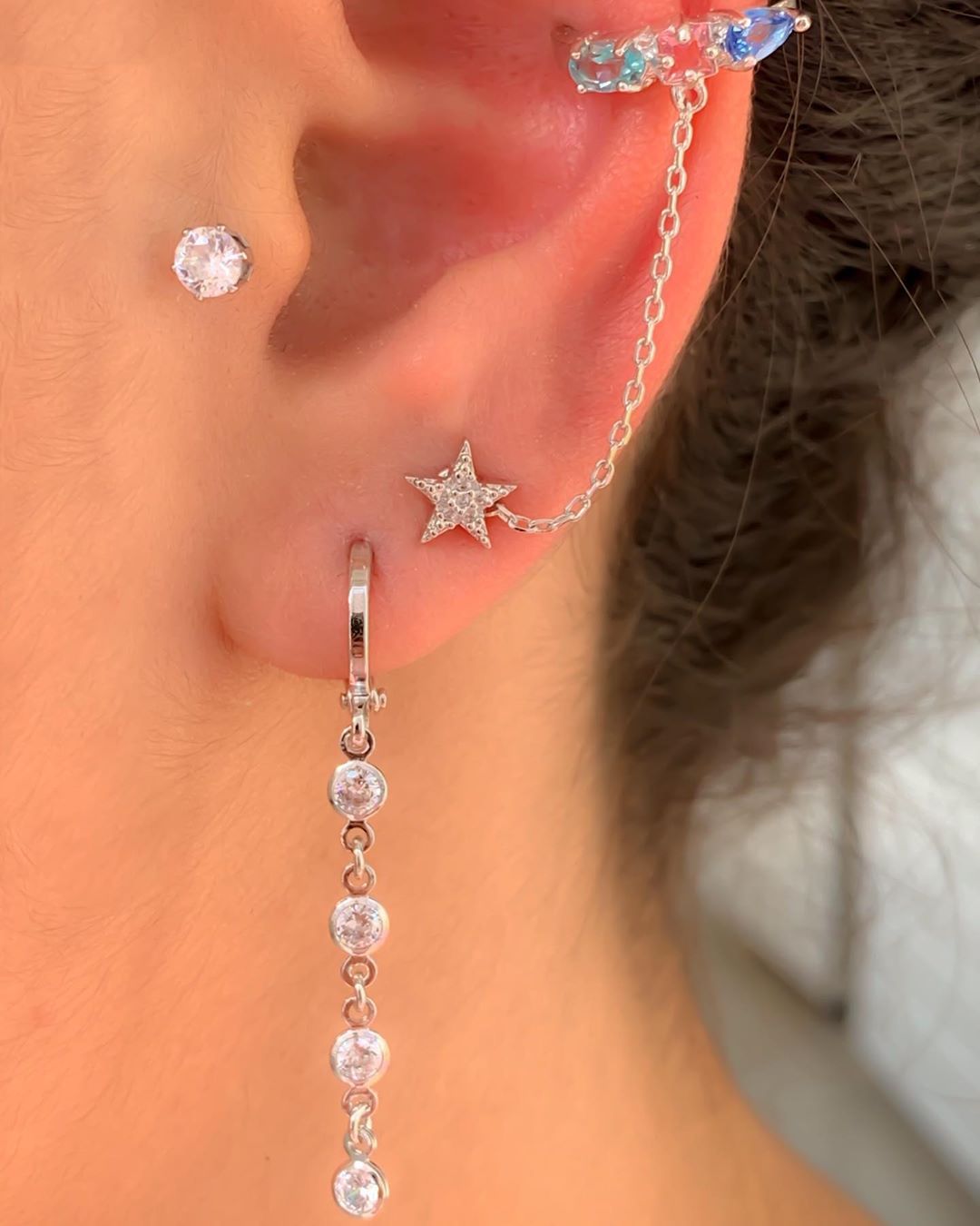 piercing na orelha tragus