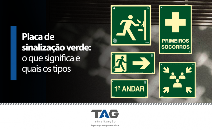 significado placa verde transito